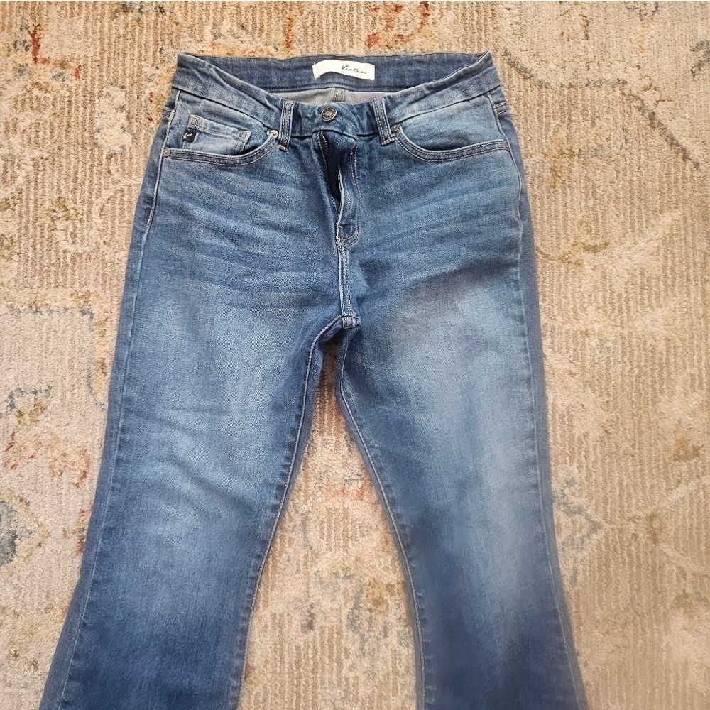 Kancan Ankle Jeans Sz 7/27 With 26" Inseam, Like New! - Picture 3 of 6